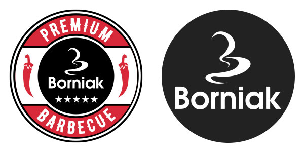 Logo Borniak BBQ and Classic Smokers
