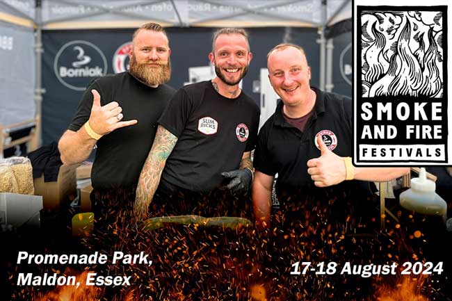 Smoke and Fire Festival 17-18 Sierpień 2024 - Maldon Wielka Brytania