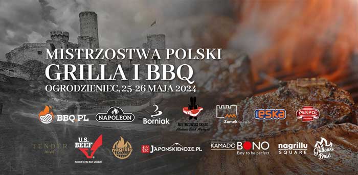 Mistrzostwa Polski Grilla i BBQ Ogrodzieniec 2024